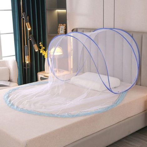 Moustiquaire De Voyage - Pliable Réglable Pour Lit D Hotel - Anti Moustiques - 1 Piece