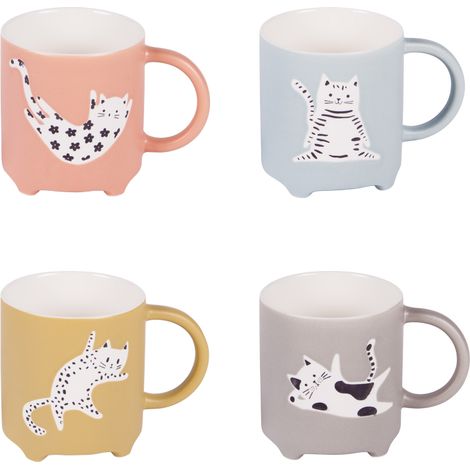 Table Passion - Coffret de 4 mugs Ronron 35 cl (1/2)