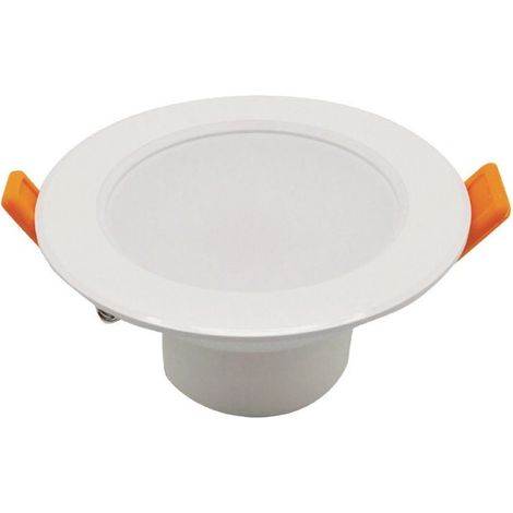 Downlight LED Empotrable Redondo 11W – Corte 91mm, 3000K, 120º, Blanco