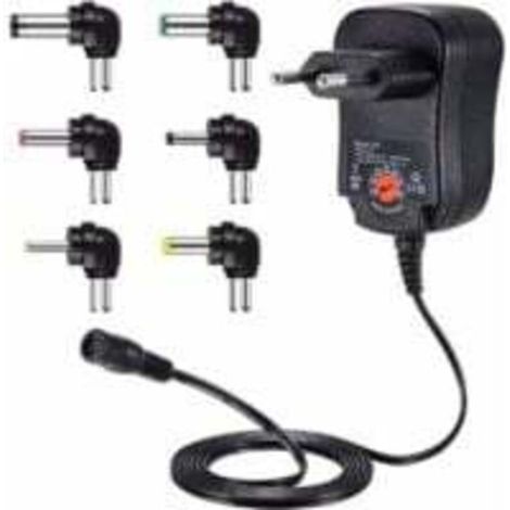 Alimentation universelle 30W AC à DC 3V-12V 1A-2A – Adaptateur multi-tension avec 8 prises DC et port USB – Pour caméras CCTV et appareils électroniques (1/5)