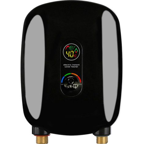 220V 6500W Mini Scaldabagno Elettrico Con Display LCD Istantaneo a Temperatura Costante Senza Serbatoio 68-126°F Per Casa Bagno Cucina