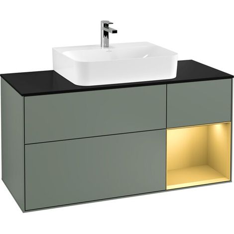 Villeroy & Boch G172HFGM Armoire sous-lavabo Finion G17 (1/2)