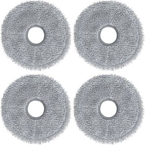 Rechange Serpillières Compatibles avec Aspirateur Robot Dreame L10 Ultra / L10S Pro / L10S Ultra / L10S Pro Ultra Heat / L10 Prime / L20 Ultra / X40 Ultra/Xiaomi X10+ / X20+ (4 pièces) (1/5)