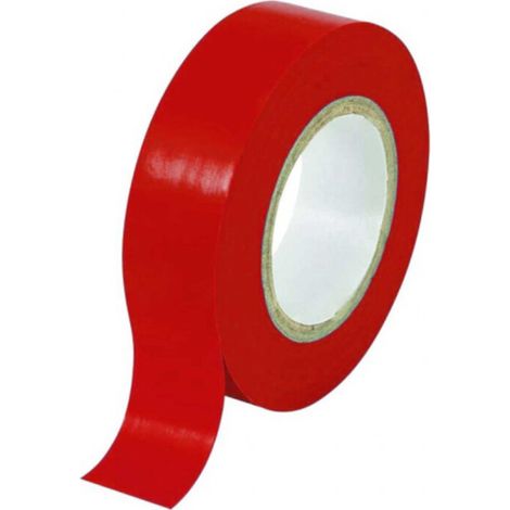 C NASTRO ISOLANTE PVC 25MTX19MM ROSSO