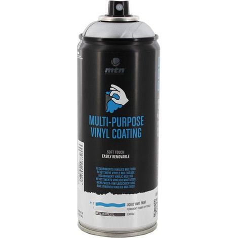 Bombe de peinture revêtement vinyle multiusage - Metallic Aluminium - 400ml - MTN Pro (1/2)