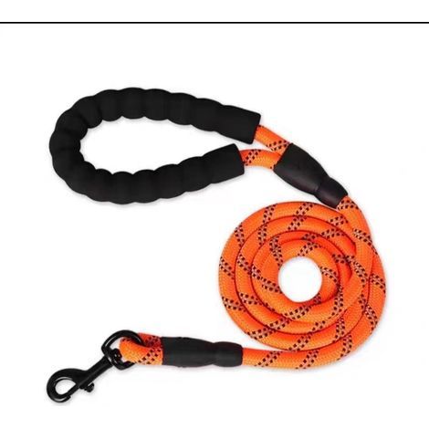 Dog Training Leash, 3m (1.2cm) Long Leash with Padded Handle for Small, Medium and Large Dogs, Orange (1/3)