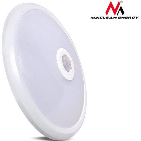 Maclean MCE131 - Plafón de Techo LED con Sensor de Presencia por Infrarrojos (1/3)
