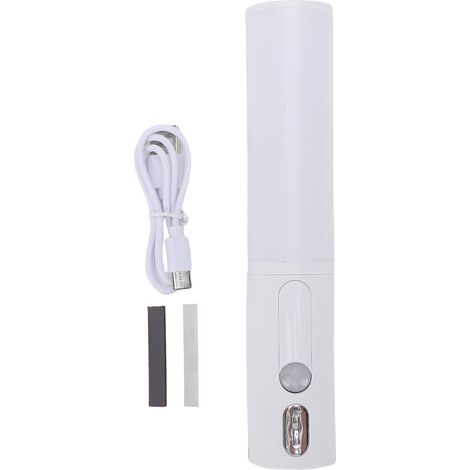 Veilleuse LED Capteur de Mouvement Sans Fil Rechargeable 3 Couleurs Variateur Lumière d'Ambiance pour Placard Couloir Camping (1/5)