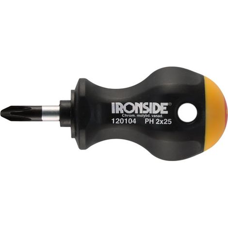 Destornillador Ironside 120-104 Phillips acero CV 25 mm
