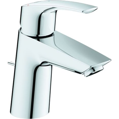 GROHE Miscelatore monocomando per lavabo Eurosmart 239693 S-Size versione inclinata MST acqua fredda cromo, 23969003