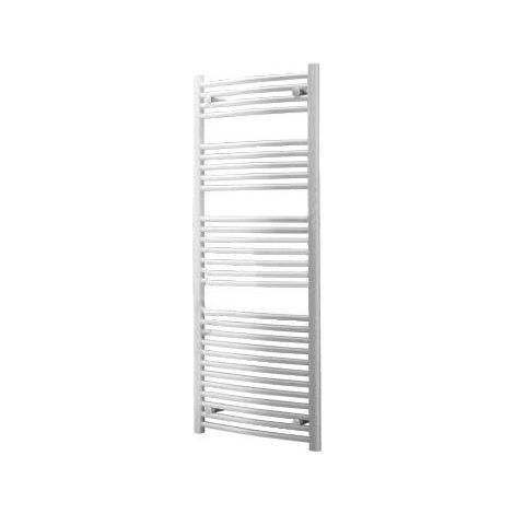 Termoarredo scalda salviette mod. san remo bianco curvo - h 803 l 500