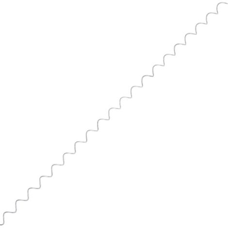 vidaXL Spirali per Gabbioni 24 pz in Acciaio Zincato 100 cm