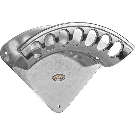 KesTek Wandschlauchhalter Schlauchhalter Kabelhalter Schlauchaufhaengung Alu Groesse L (1/5)