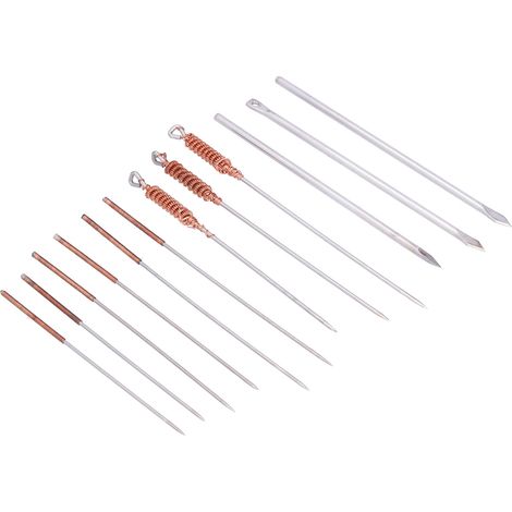 Kit d'acupuncture vétérinaire pour thérapie vétérinaire, aiguille de feu, ensemble d'aiguilles larges pour porc, vache, mouton et cheval (1/5)