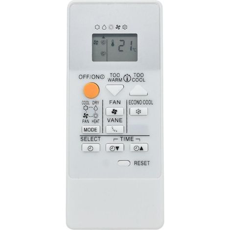 Télécommandes de climatiseur compatibles avec les modèles RU18A, MSZ HJ25A, MSZ DM25VA et MSZDM35V télécommande de remplacement universelle pour climatiseur. (1/5)