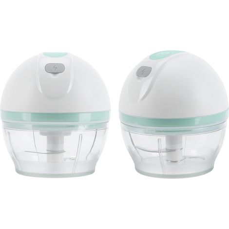 Mini hachoir à ail électrique, presse-purée, hachoir à viande, robot culinaire, ustensiles de cuisine rechargeables par USB (1/5)