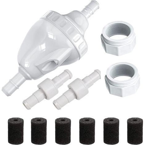 Nettoyeur de Piscine Valve Set, G52 Remplacement de Secours Valve+Tuyau pivotant D20 +D15 Tuyau Nut Alimentation,pour Polaris 180, 380, 280, 480, 3900 Nettoyeur de Piscine (1/5)