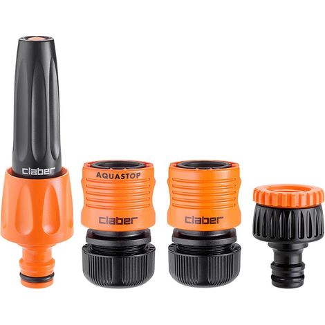 Set Irrigazione Starter Kit 1/2 Lancia 4 Pezzi Art. 8802 Claber (1/4)