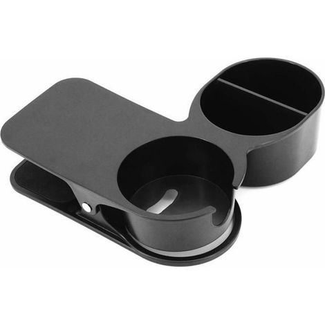 Support tasse amélioré design à fente avec compartiments de rangement mousse intégrée matériau ABS (1/4)