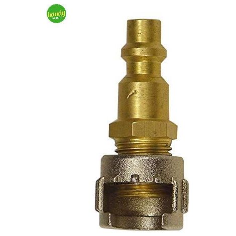 Adattatatore raccordo per aria Stanley a baionetta raccordo rapido Ø 6 x 11 mm pz 4