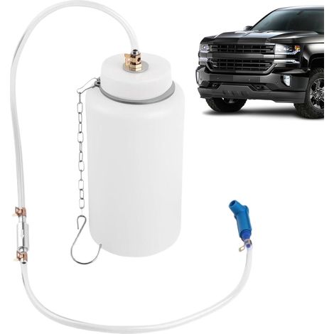Extracteur de liquide de frein portable et léger à aimant Pompe de transfert d'huile de transmission pour voiture, moteur, moto, bateau, moteur hors-bord, système de contrôle du liquide de direction (1/5)