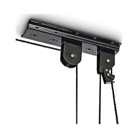 Élévateur de toit pour vélos - 3413023 - Noir - Levage facile par câble - Verrouillage sécurisé (1/4)