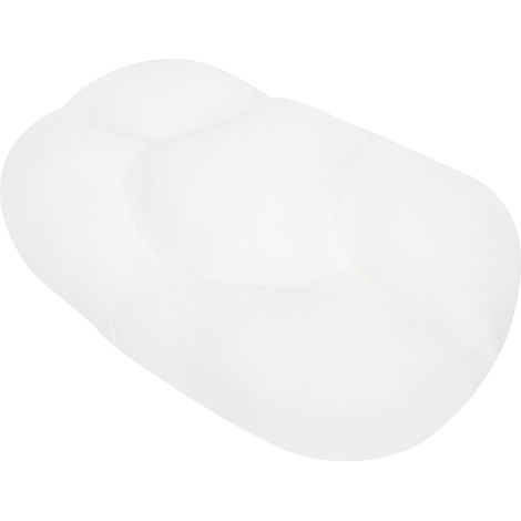Oreiller Ergonomique en Mousse à Mémoire de Forme pour Soutien Cervical et Détente (Blanc) (1/5)