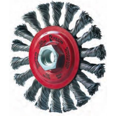 FECIN CEPILLO ALAMBRE ACERO PLANO TRENZADO 115M14