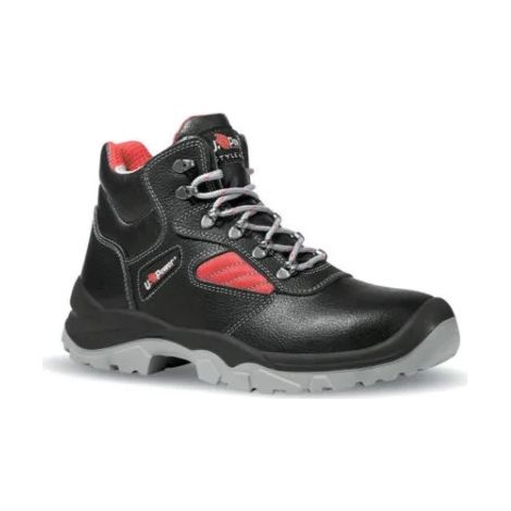 Chaussures de sécurité hautes MAYON S3 SRC - Noir/Rouge 45