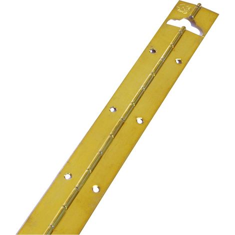 CERNIERA A METRAGGIO - 900 X 32 MM. - OTTONATO