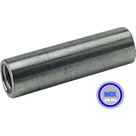 Entretoise INOX pour roue alésage 15 longueur de moyeu 50 vis de 10 mm