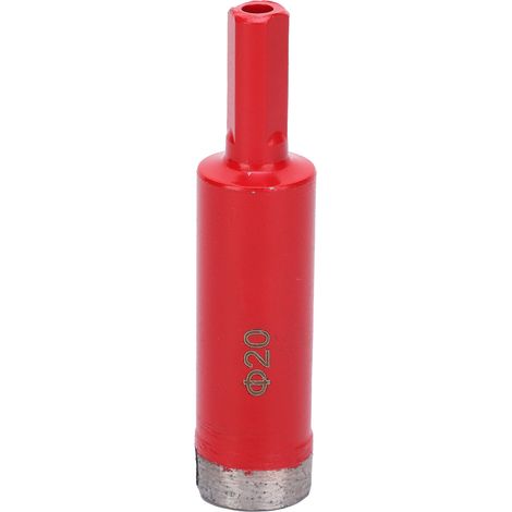 20mm Foret Diamanté Plat Denté en Acier Rapide pour Ouverture Trous Carrelage Céramique Marbre (1/5)