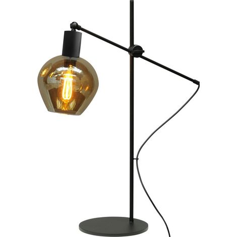 Lampe de table noire Bounty avec verre blackline - 4471-05-05-3 (1/3)
