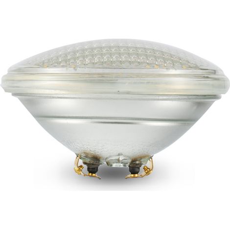 Projecteurs LED pour piscine, éclairage de piscine PAR 56 de 35 W, lumière blanche pure, étanches pour bassins intérieurs et extérieurs [DC/AC 12 V]