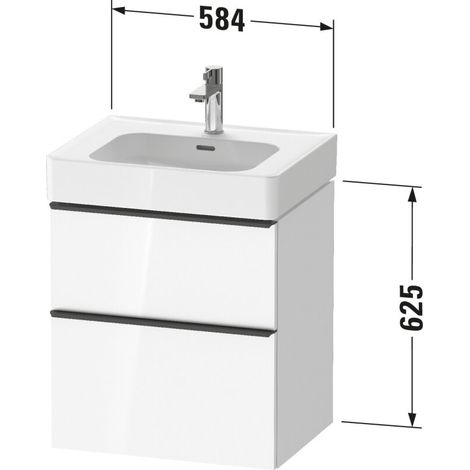 Duravit DE4376070550000 DN WTU WH 584x452x625 Az 1 Ei (1/2)