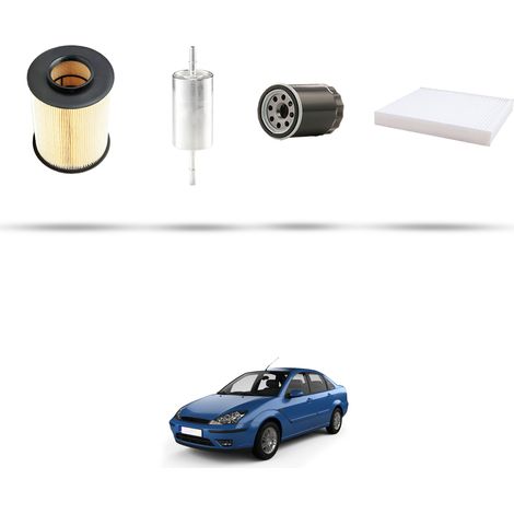 Kit tagliando 4 filtri compatibile con Ford Focus II 2.0 16V 107kw dal 2004 (1/5)