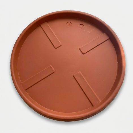 Soucoupe ronde d'extérieur Grande - Rouge (1/2)