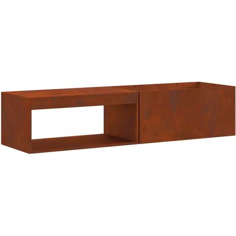 Braises brunes, acier 160 x 45 x 35 cm (1/5)