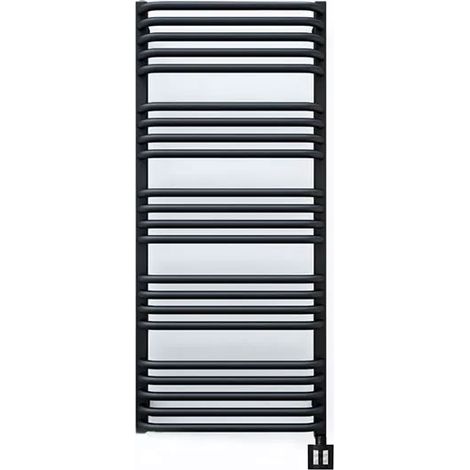 Scaldasalviette elettrico programmabile nero - HxL : 54x400mm - 200 Watt - ALE540/400E1NP (1/5)