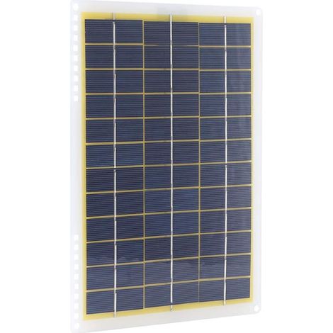 10W 18V Polysilicon Solar Panel, IP65 for Camping, Hiking, Travel, Outdoor Use (1/5)