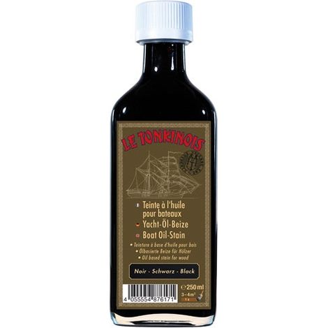 LE TONKINOIS - Huile teintée noir 0.25l