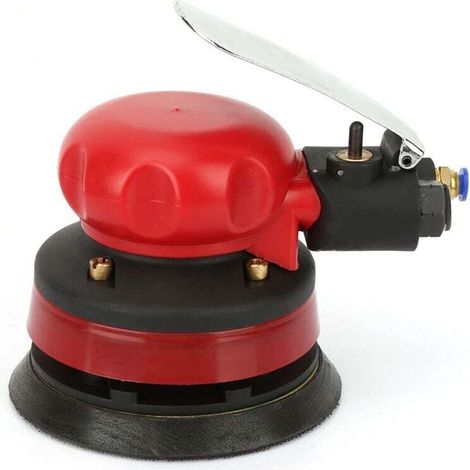 Polisseuse/ponceuse orbitale pneumatique 5" - Usage sec/humide - Kit complet avec accessoires - Pour professionnels