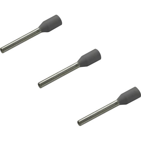 Rittal Aderendhülse Grigia 1 x 0,75 mm² x 12 mm 1000 pz