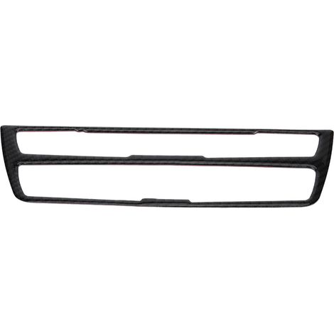 Film décoratif en fibre de carbone pour panneau de climatisation voiture, couverture de garniture pour BMW F30 F34 1 (1/5)