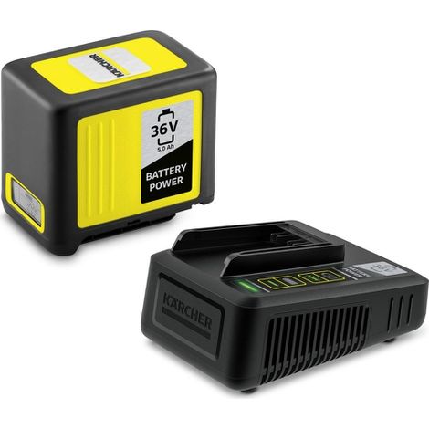 KARCHER Set batterie Power 36V / 5 Ah + chargeur rapide (1/3)