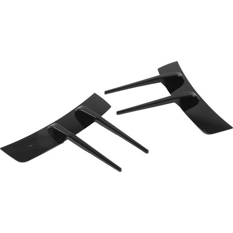 2 Pièces Spoiler de Pare-chocs Avant Noir Brillant pour Mercedes Classe A W177 Ligne AMG 2018+ (1/5)