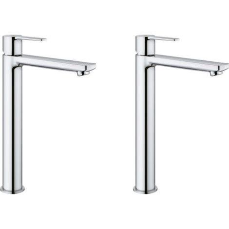 Juego de 2 mezcladores de lavabo GROHE Lineare XL (1/2)