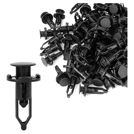 Rivet Plastique Noir 39 x 18 mm (1/5)