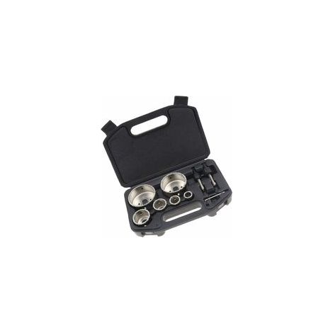 Kit de Scie-Cloche à Revêtement en Diamant pour Carreaux de Céramique avec Boîte de Rangement en Alliage 6 Trous 22 à 73mm Portable Durable Coupe de Béton