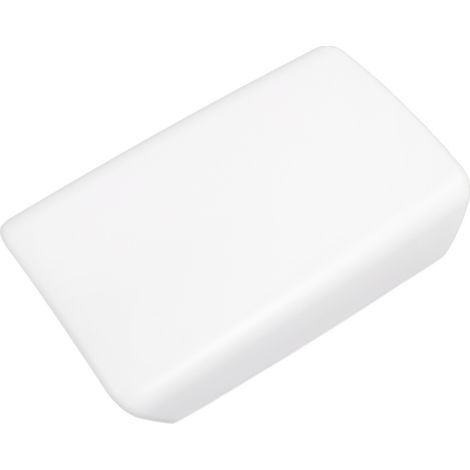 Suitable for Tesla Model 3Y center console armrest cover - scratch-resistant protective cover - matte white (1/4)